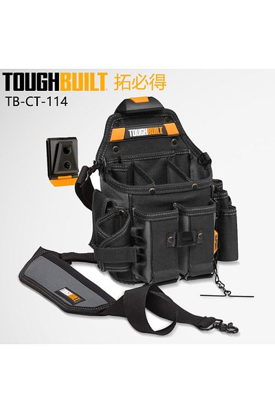 Choice TB-CT-114 TOUGHBUILT TB-CT-114 Electrician Pouch Thickened Large-capacity Storage Bag 21 pockets Wit