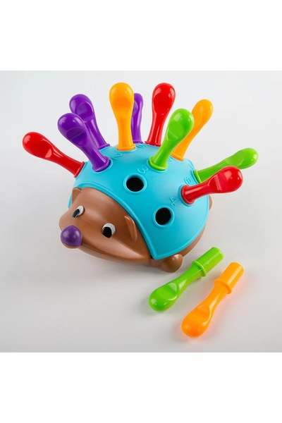 Choice مجموعة واحدة من ألعاب القنفذ التعليمية من مونتيسوري للتدريب تركز على ا...