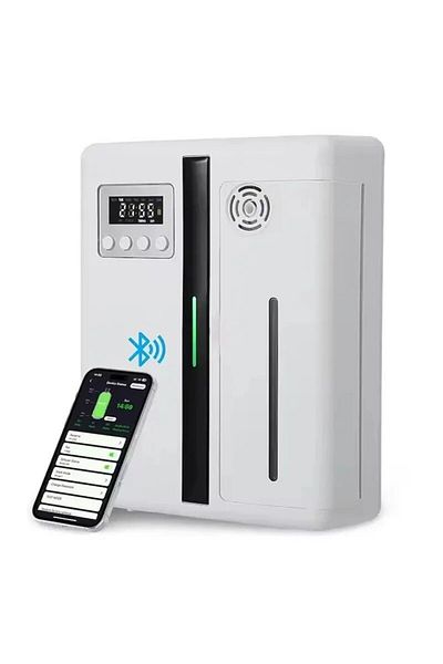 Choice white UK 160ml Waterless Scent Diffuser Bluetooth Wall-Mounted Fragrance Machine Smart Scent Diffuse