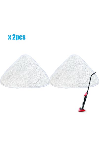 Choice 2pcs Vileda high-quality ultra-fine fiber steam mop pad, steam cleaner parts triangle replacement cl