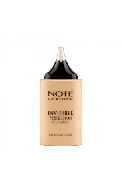 NOTE Invisible Perfection Foundation Fond de ten lejer cu finisaj natural – 140 soft linen