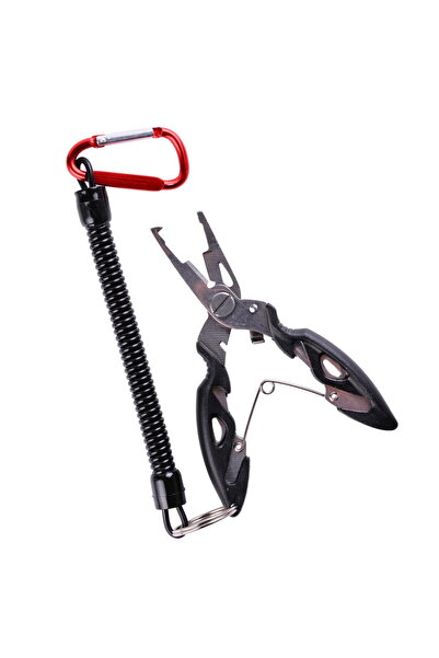 Choice كماشة صيد من Aorace باللون الأسود، مقص لقص خطاف السمك، أداة صغيرة متعد...