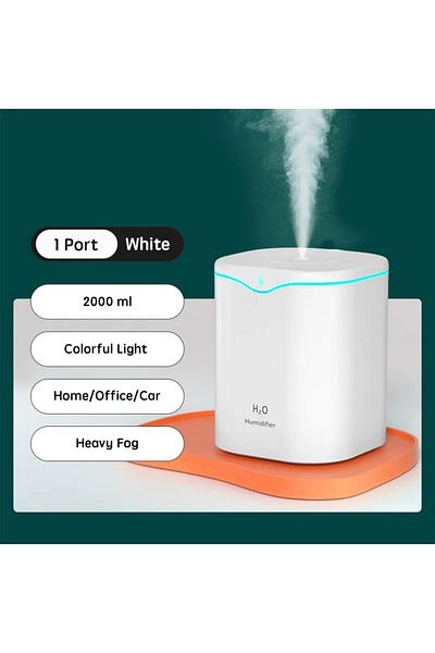 Choice 1 Holes 2l Usb Air Humidifier Mini Purifier Portable For Home Car Cool Mist Sprayer Portable Aroma D