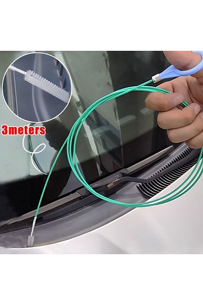 Choice 3m Car Sewer Unclogger Cleaning Brush Car Sunroof Long Hose Drain Hole Drain Unclogger Car Pipe T...