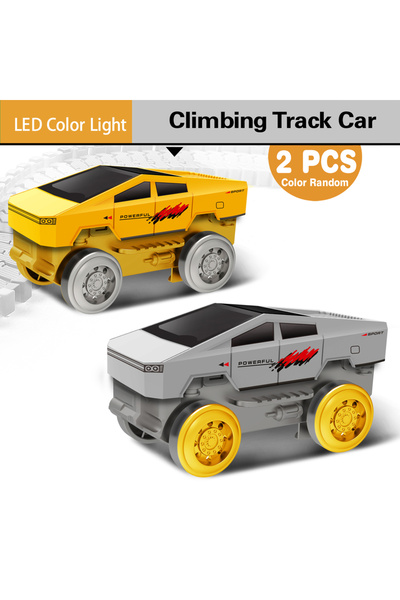 choice2 قطعتان من السيارات-TSL-- لعبة مسار كهربائي للأطفال، سيارة هندسية صغير...