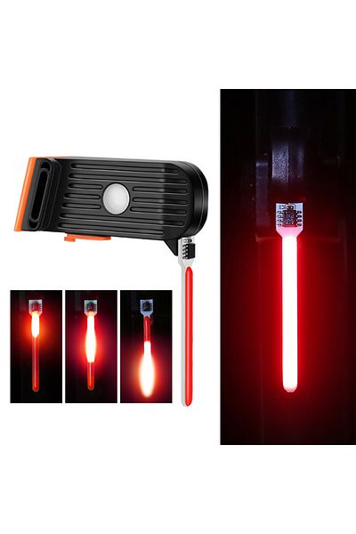 Choice 13325.01 Bicycle Taillight Multi Lighting Modes Usb Rechargeable Led Bike Light Flash Tail Rear Ligh