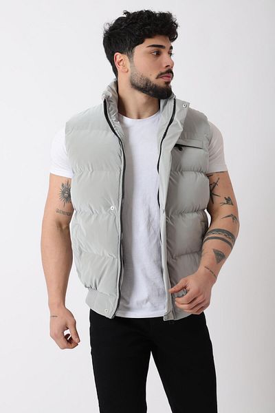 Stilkombin Nova Vest with Chest Pocket and Elastic Waist Bl 1722_60323