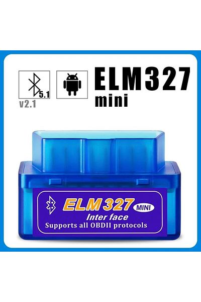 Choice blue Mini Eml327 V2.1 OBD 2 Bluetooth Car Diagnostic-Tools For Android Scanner Code Support Smart Sc
