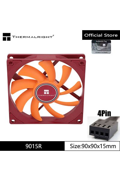 Choice Fixed Color Other TL-9015 R Thermalright TL-9015 9cm ultra-thin fan hydraulic bearing 9cm 4pin PWM 2