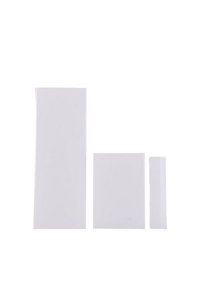hopeboth WHITE 3 in 1 Memory Card Door Slot Cover Lids Replacement for Nintendo Wii Console Accessories GC Me