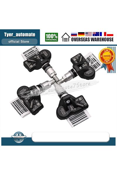 Choice 4 piece For BMW 5 F10 6 F12 7 X3 F25 7 Z4 E89 MINI Roadster R59 ROOLS ROYCE Ghost TPMS Tire Pressure