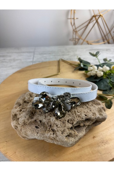 SEDEF TAKI Taşlı ince kemer