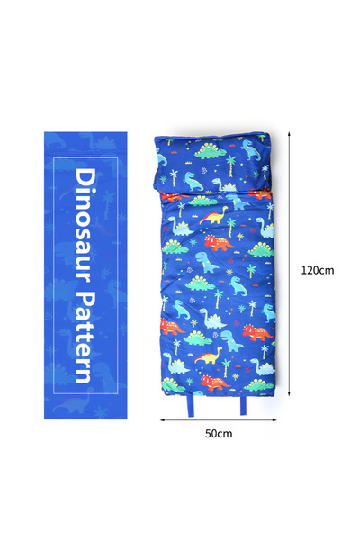 Choice كيس نوم للأطفال الصغار على شكل ديناصور مقاس 120 سم × 50 سم، حصيرة قيلو...