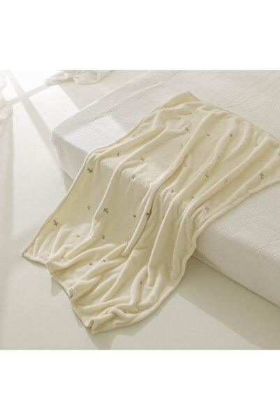 Choice بطانية أطفال من الصوف الزيتوني مقاس 90×125 سم، مناسبة لحديثي الولادة ف...