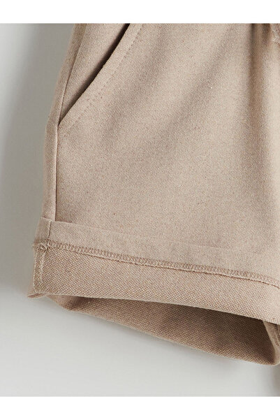 LC Waikiki New Season Elastic Waist Boy's Shorts - S5Kc11Z4