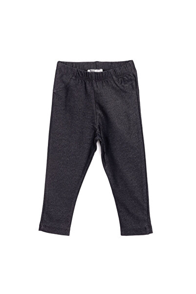 ebebek Hello Baby HelloBaby Kız Denim Görünümlü Tayt Kız Bebek