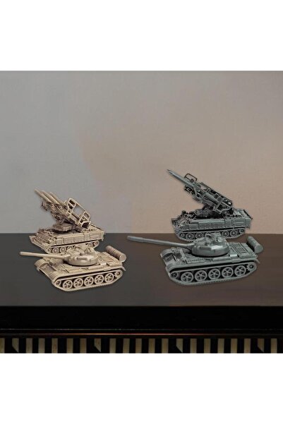 Choice 4 قطع 1:144 نموذج دبابة مركبة مدرعة شاحنة دبابة 4D نموذج تجميع للأطفال الصغار فتاة...