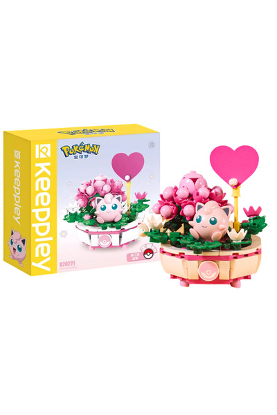 Choice4 K20221 مجموعة بناء بوكيمون الأصلية من Keeppley، على شكل نبات مزروع في...