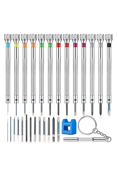 Choice 1 set Precision Screwdriver Set 0.6-2.0mm High Hardness Steel Micro Cross Screwdriver Kit For Home W