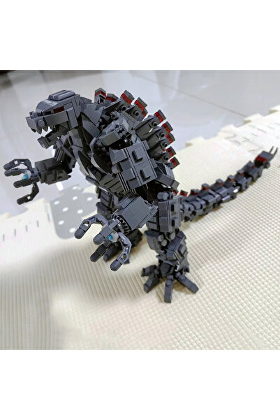 Choice 687006 أفكار ديناصور الوحش ميكا الطوب موك ألعاب نموذج بناء كتل المنزل الديكور عيد الميلاد...