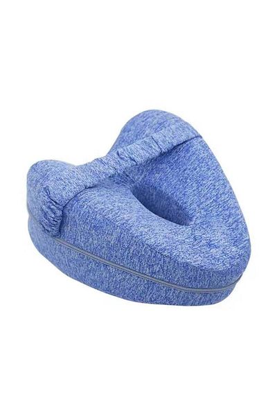 Choice 25x15x6cm Blue Home Memory Cotton Leg Pillow Hip Body Joint Pain Relief Thigh Cushion Sleep Orthoped