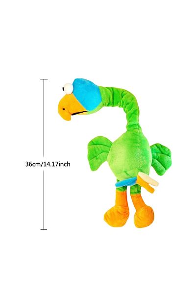 Choice Green Dog Plush Toys Screaming Chicken Funny Pets Interactive Squeaky Chew Toy For Small Large Dogs