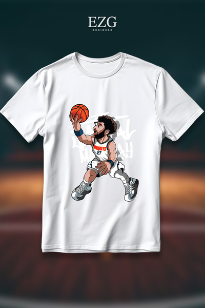 EZG Business Μπλουζάκι Τζαμάλ Μάρεϊ με στάμπα, υπερμεγέθη, unisex, 100% βαμβα...