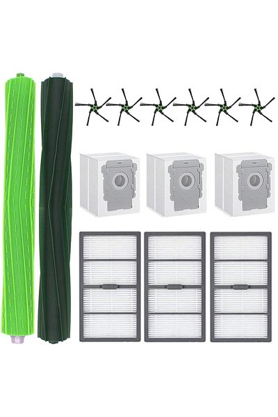 Choice SET F Main Roll Side Brush Dust Bag Spare Parts For iRobot Roomba S9 9150 S9+ Plus Robot Vacuum Clea