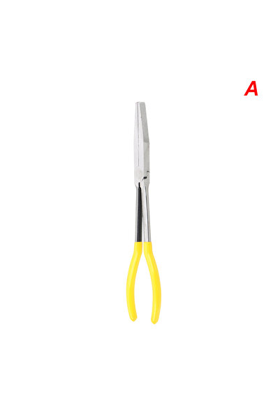 choice2 كماشة ذات أنف طويل للغاية DIY ذات طرف منحني مستقيم، معدات ميكانيكية، ...