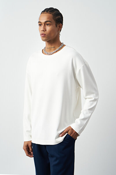 Mesfeno Ανδρικό μπλουζάκι με μακρύ μανίκι, ελαστικό Modal