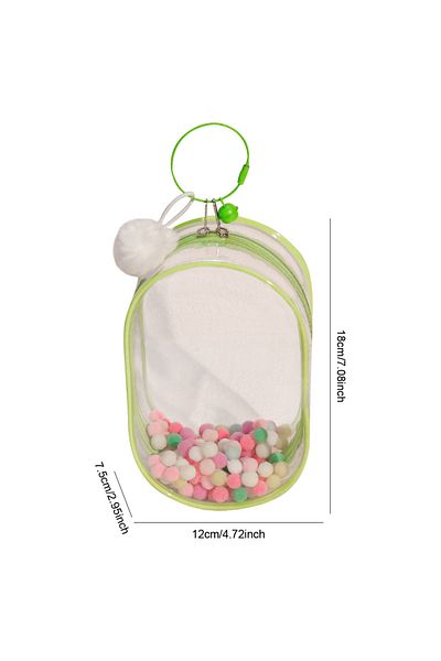 Choice Universal B 1PCS For Labubu V1 V2 Transparent Protective Cover Monster Toy Elf Doll Storage Box Dust