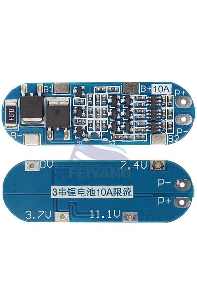 Choice 3s 10a 11.1v 12v 12.6v Lithium Battery Charger Protection Board Module For 18650 Li-ion Lipo Batt...