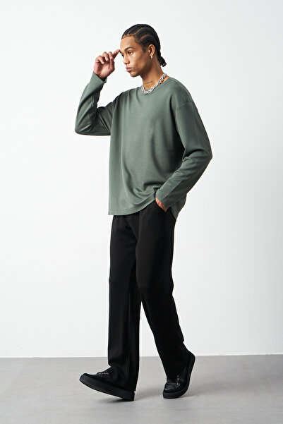 Mesfeno Ανδρικό μπλουζάκι με μακρύ μανίκι, ελαστικό Modal