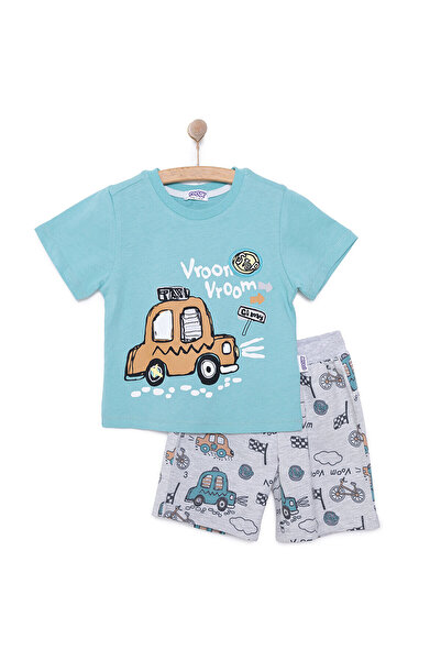 Midimod Fun World 3D Erkek Tshirt-Şort Erkek Bebek