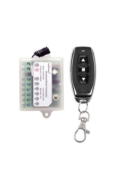Choice 1remote 1receievr DC 12-36 V Motor Remote Control Switch For Retractable Door Electric Push Rod Line