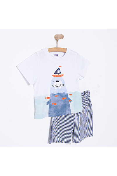 Midimod Fun World 3D Erkek Tshirt-Şort Erkek Bebek