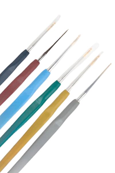 Leyaton Silicone Handle Lace Crochet Hook Size 19 Lwlhm-Rsyt34