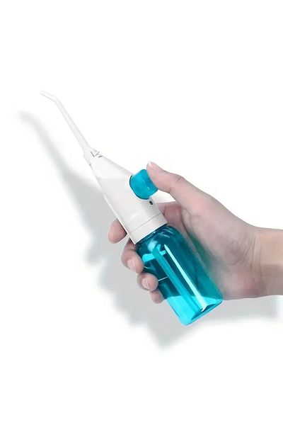 Choice Black Household High Pressure Oral Irrigator Portable Teeth Clean Water Dental Floss Manual High Pre