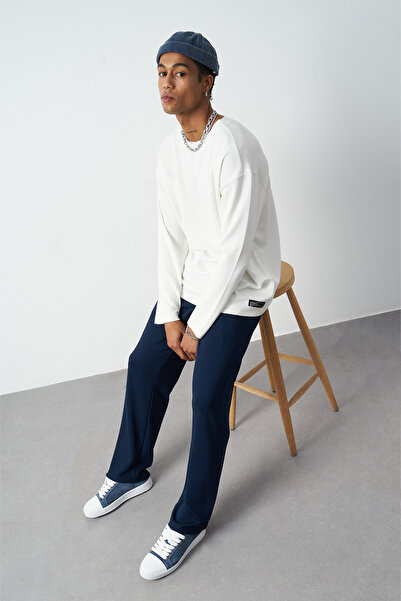 Mesfeno Ανδρικό μπλουζάκι με μακρύ μανίκι, ελαστικό Modal