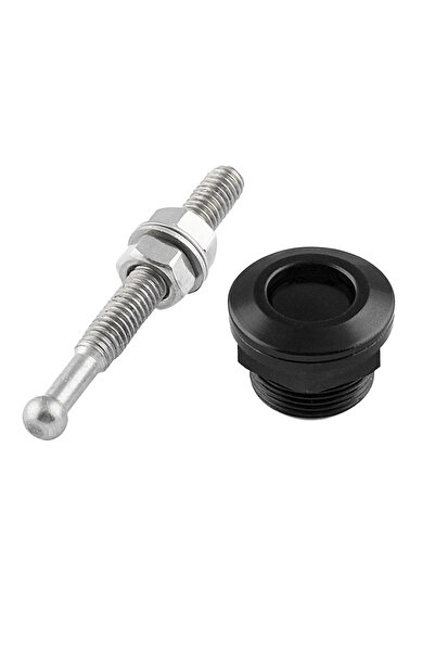 Choice3 black 22mm 1Pc/4Pcs Universal Car Push Button Bonnet Hood Pins Kit Al...