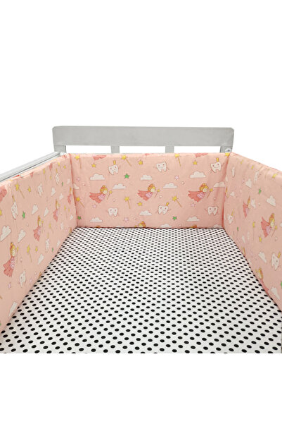 Choice سرير أطفال FSXXN Nordic Stars بمصدات سميكة وسحاب وتصميم من قطعة واحدة ...