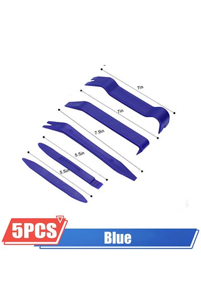 Choice 5pcs set Auto Dismantle Tools Kit Plastic Kit Car Door Clip Panel Trim Radio Dash Audio Removal Inst