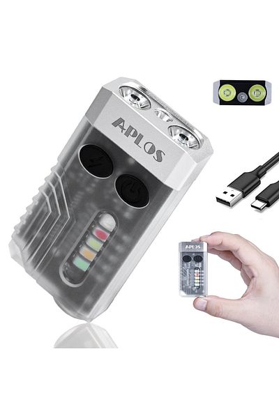 Choice Lithium Polymer Fixed Focus S White Aplos L02 Edc Flashlight Keychain Light 1000 Lumens Portable Sup