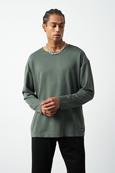 Mesfeno Ανδρικό μπλουζάκι με μακρύ μανίκι, ελαστικό Modal