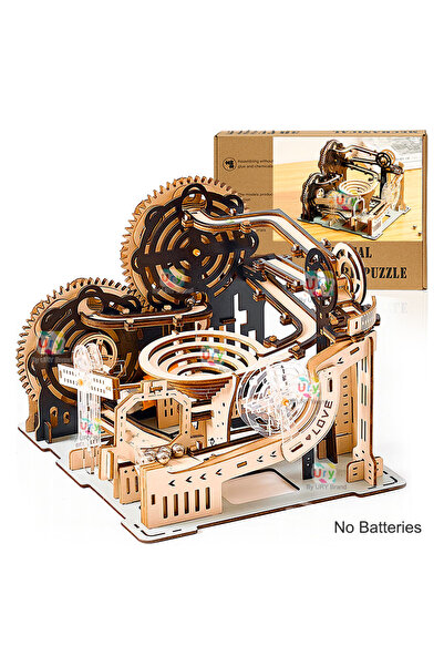 Choice مجموعة أحجية خشبية ثلاثية الأبعاد تعمل بالبطارية، مسار ميكانيكي كهربائ...