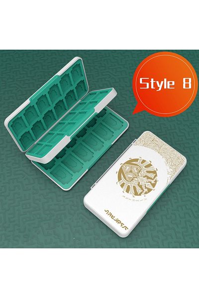 Choice Style 8 Cool Game Card Case For NS Switch Lite Protective 48 in 1 Slots Storage Box For Switch OLED