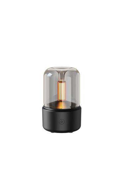 Choice Black Creative Candlelight Aromatherapy Machine Usb Plug-in Desktop Ambience Candlelight Home Aromat
