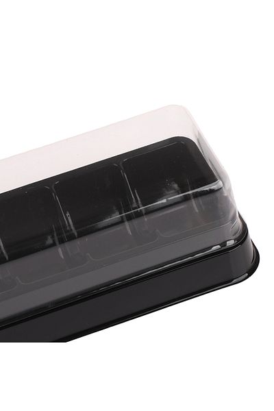 Choice 10pcs 10Pcs Box Boxes Mini Container Cake Gift Trays Plastic Macarons Chocolate Packaging Clear Favo