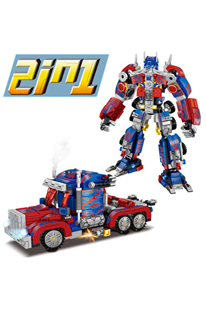 Choice1 68021 2024 New 2 in 1 Deformation Robot Mecha Building Blks Sets Bric...