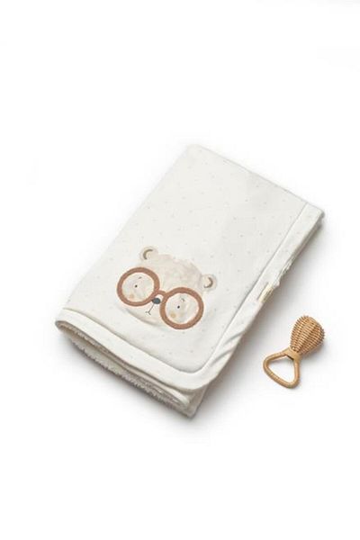BabyCosy Organic Wear Baby Blanket 100% Organic Cotton - Newborn Series - Csy8130
